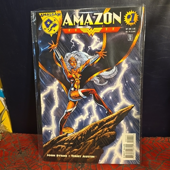072324 Amazon (Amalgam) #1; Amalgam | Wonder Woman/Storm .#black shelf 2# - Picture 1 of 2